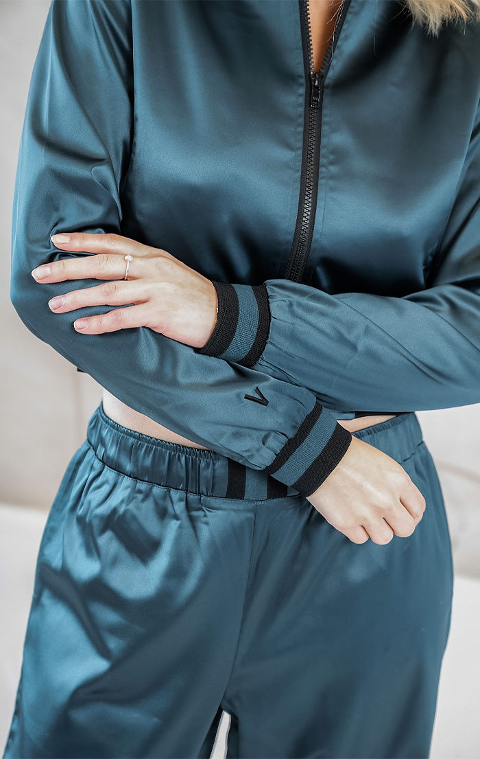 Flash Deep Teal Wide Pant