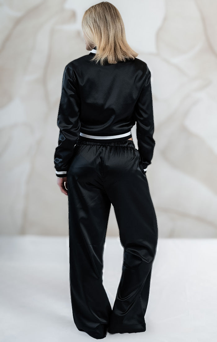 Flash Jet Black Wide Pant