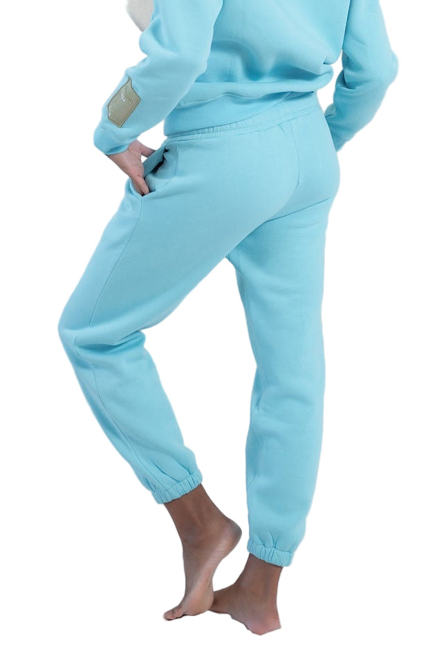 Cloud Hug Jogger- Aquamarine
