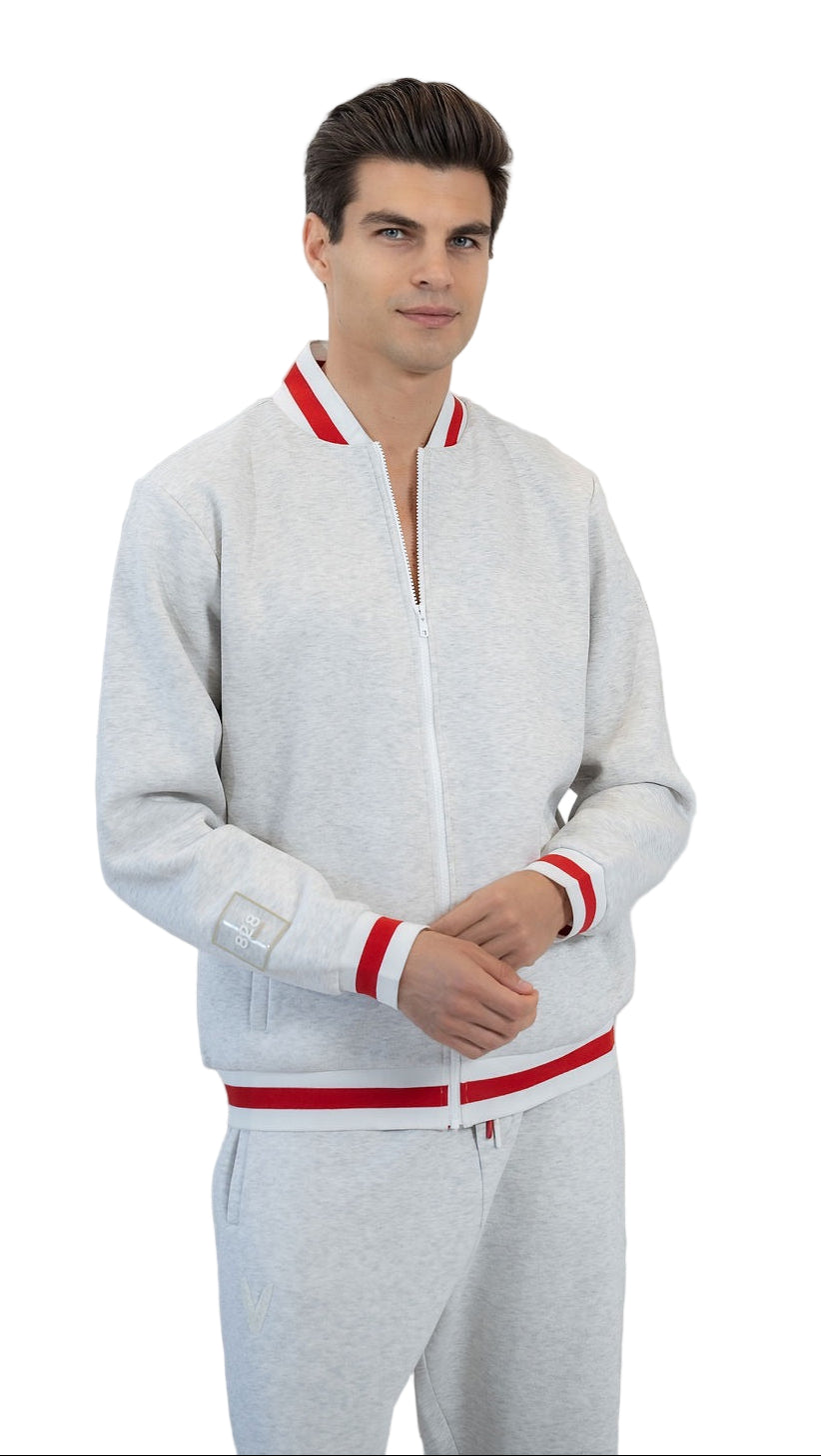 Aspen Jacket- Puff Heather grey