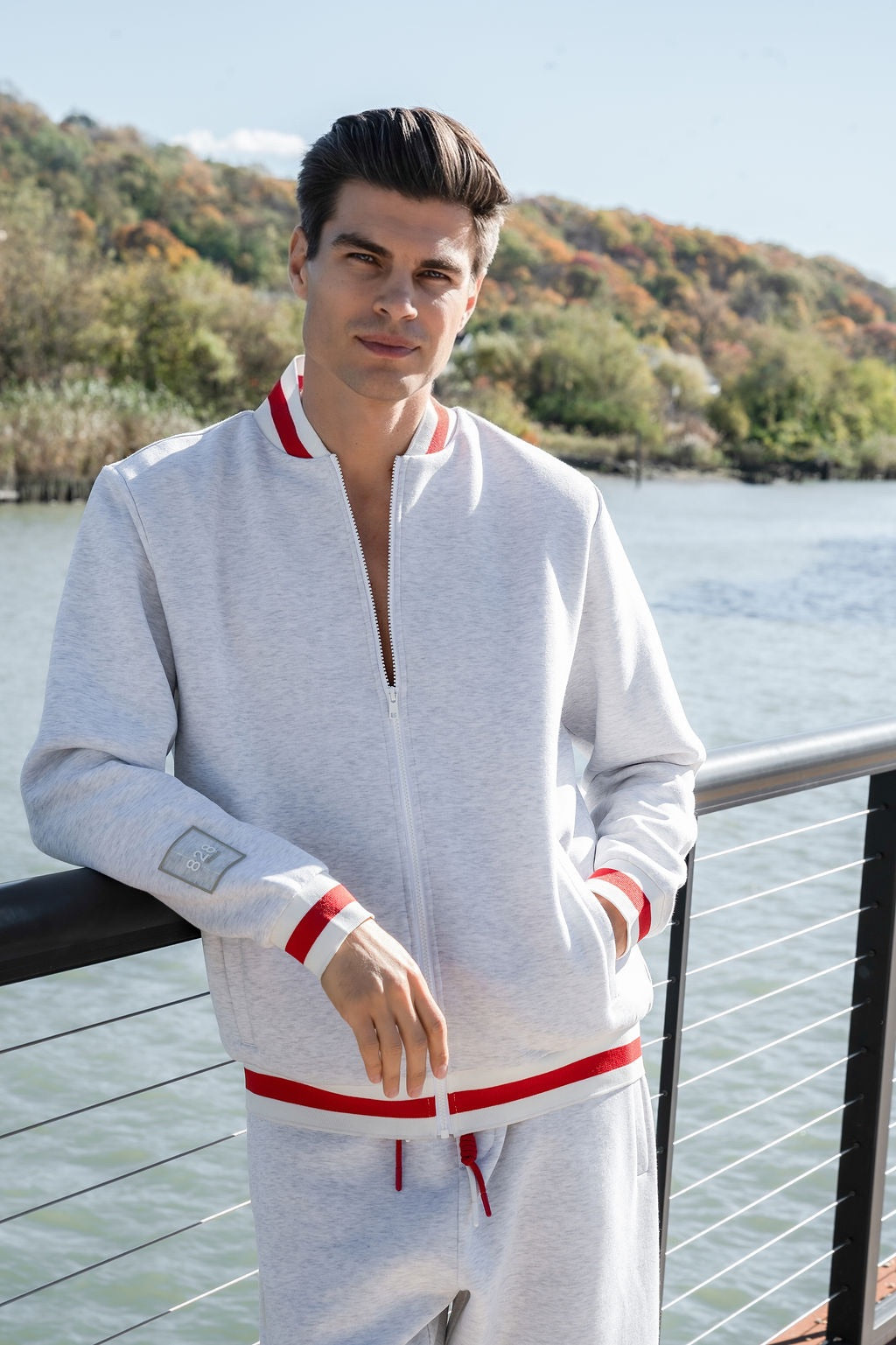 Aspen Jacket- Puff Heather grey