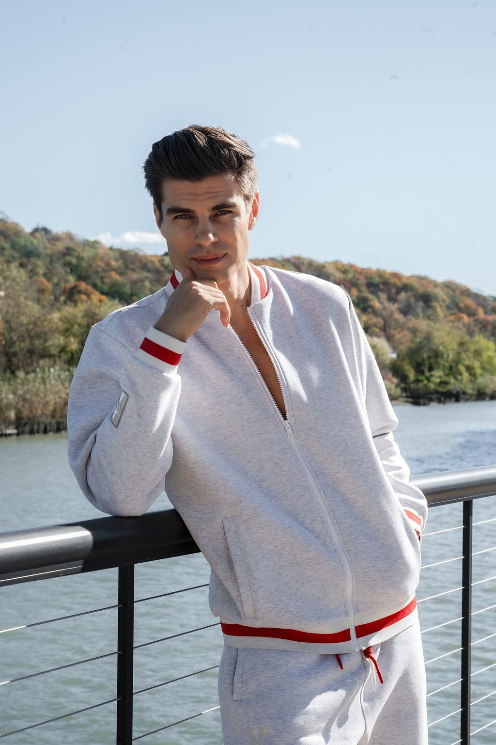 Aspen Jacket- Puff Heather grey