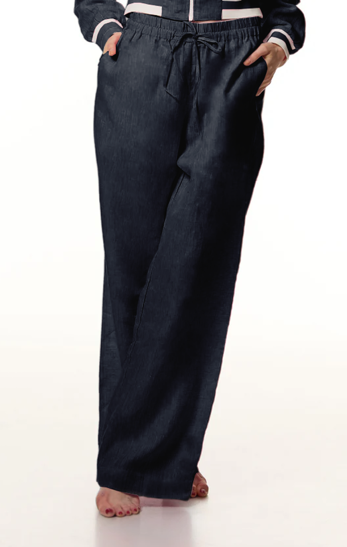 Black linen Pant