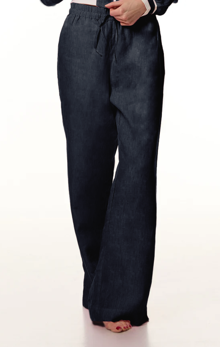 Black linen Pant