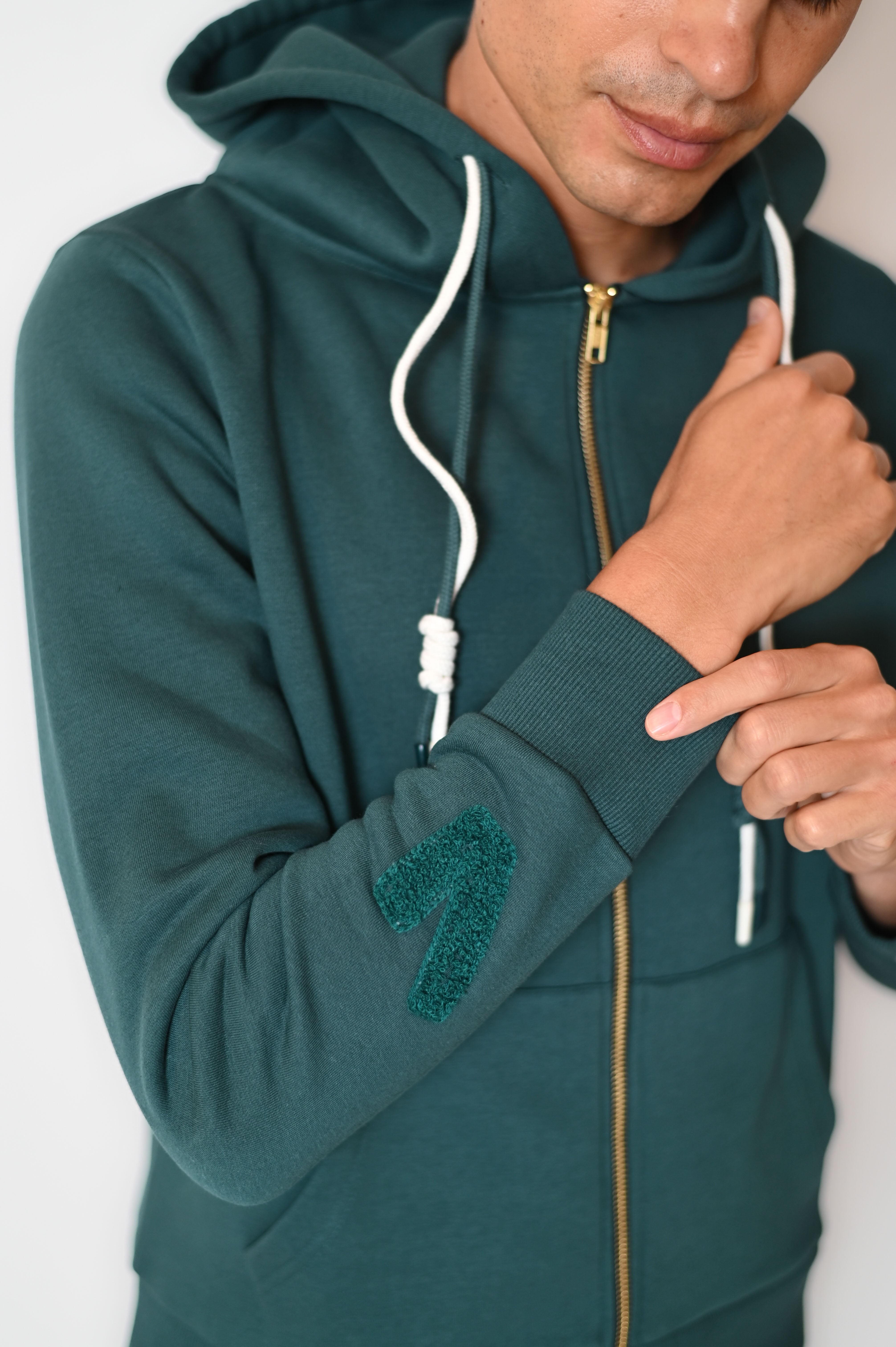 Zipper Hoodie - Evergreen - Men