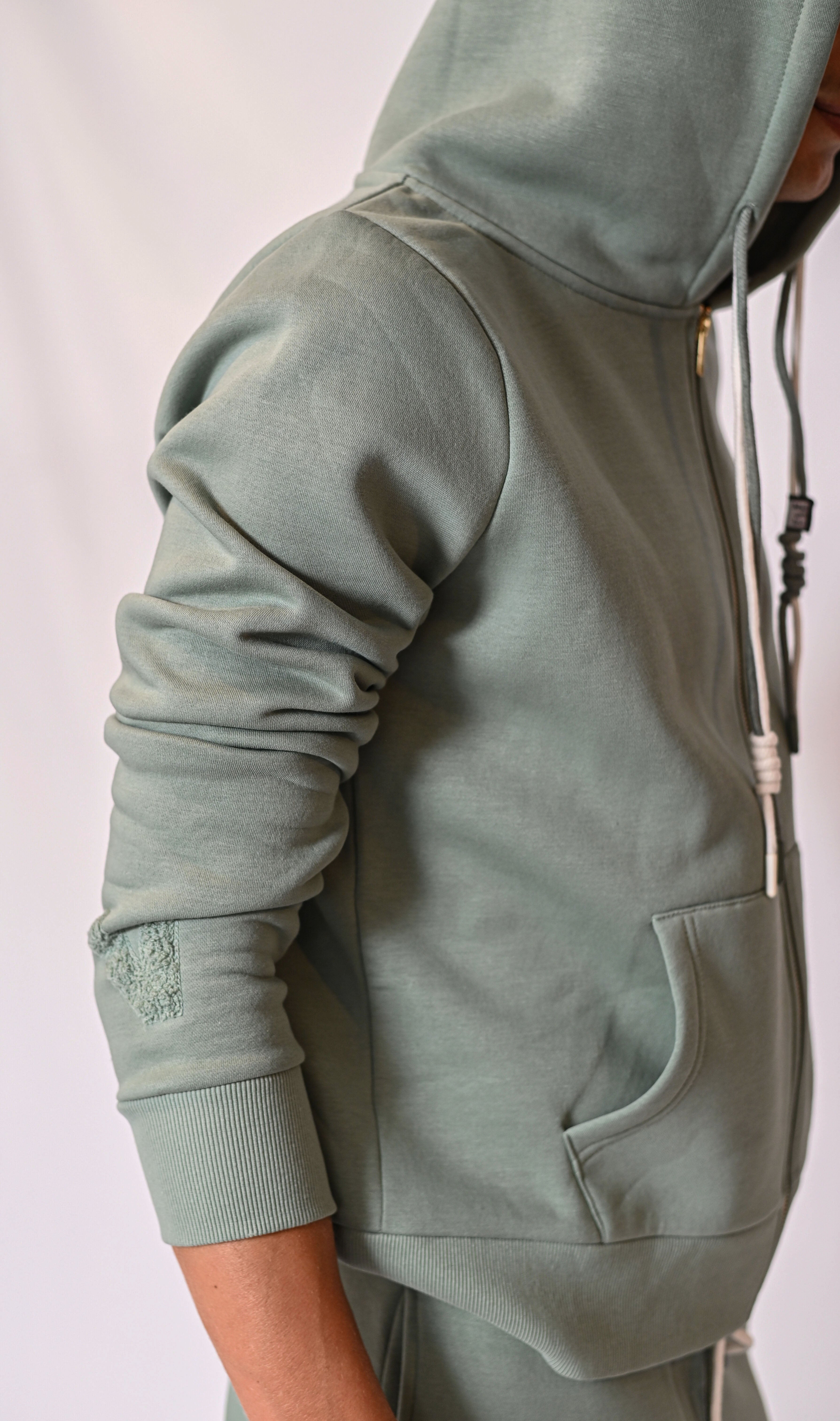 Zipper Hoodie - Butter Cream - Men
