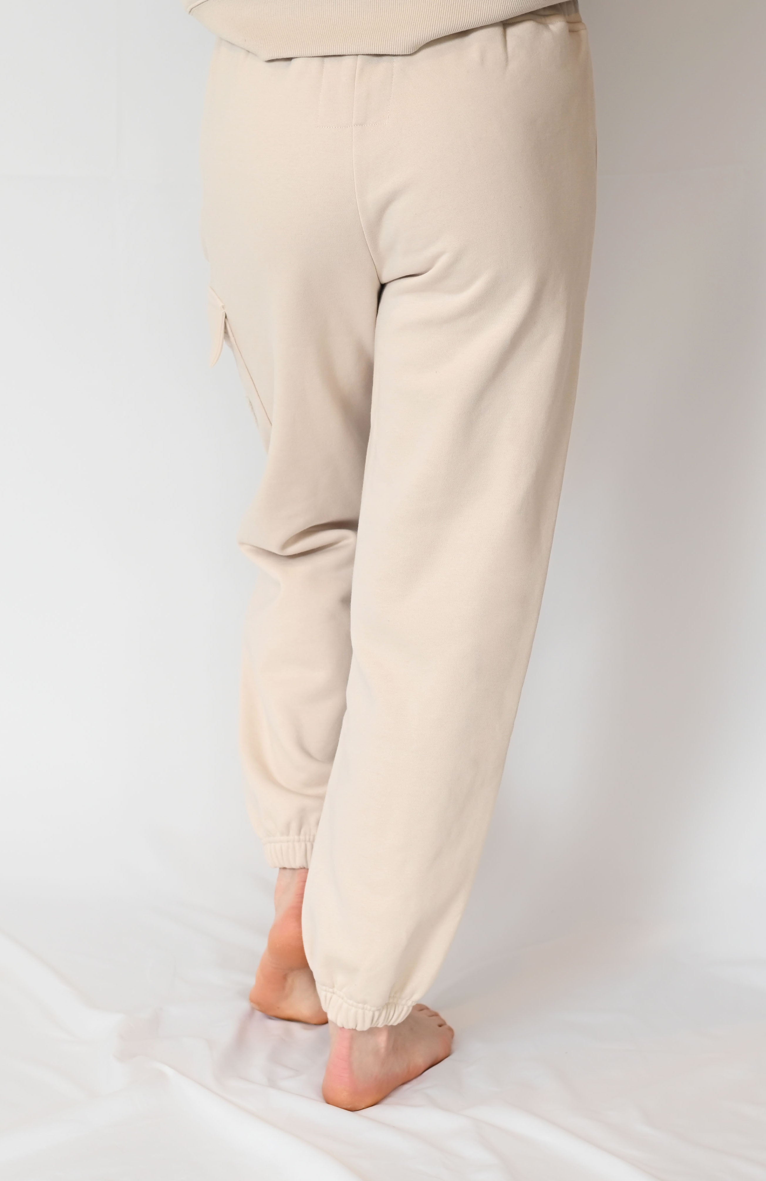 Jogger Pants - Sandy Beige - Women