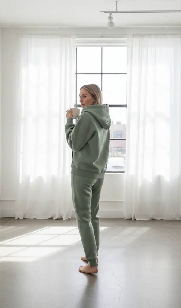 Cloud Hug Jogger-Mint green