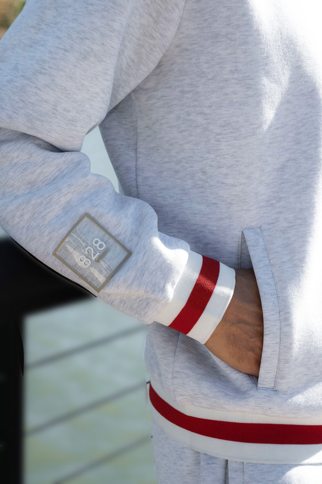 Aspen Jacket- Puff Heather grey