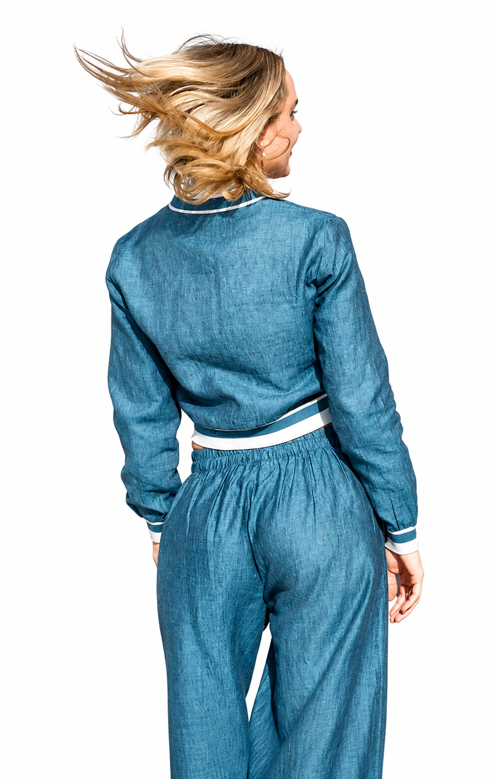 Luvra Linen Pant-Emerald