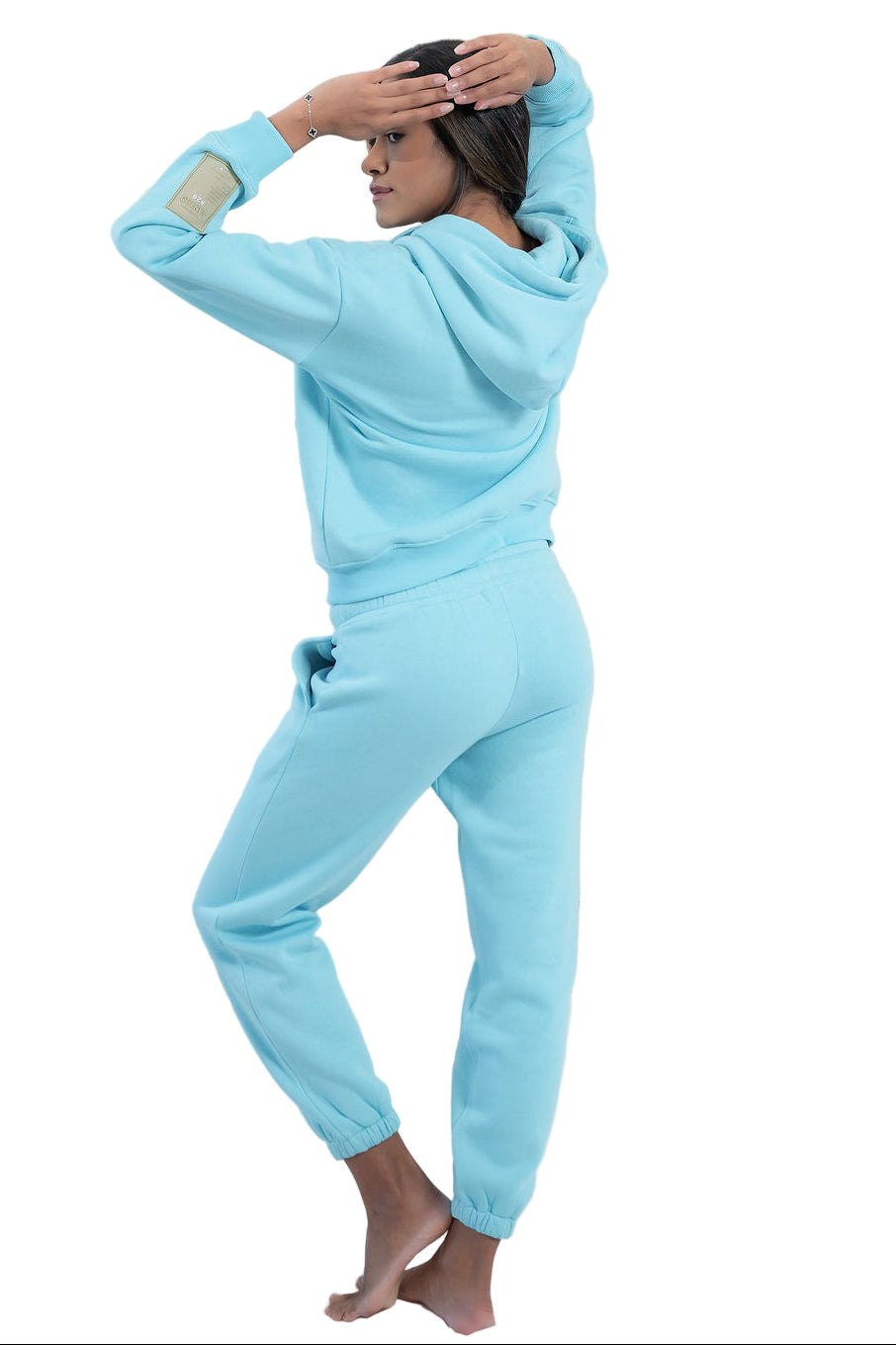 Cloud Hug Hoodie-Aquamarine