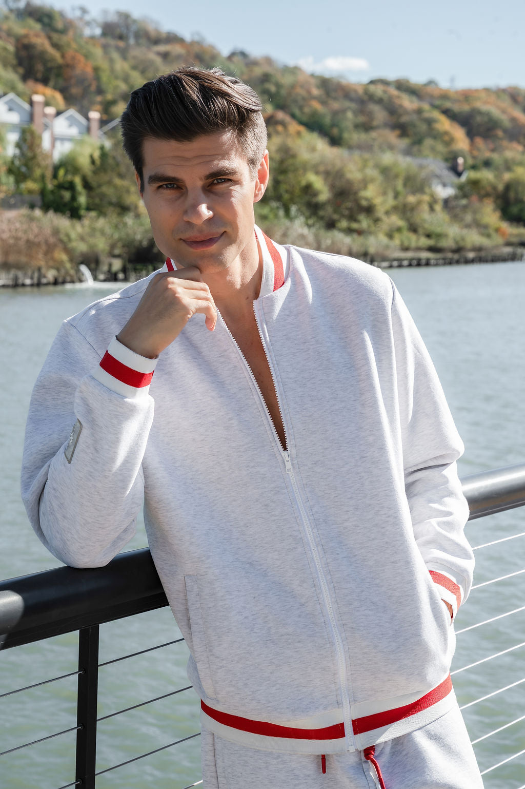 Aspen Jacket- Puff Heather grey