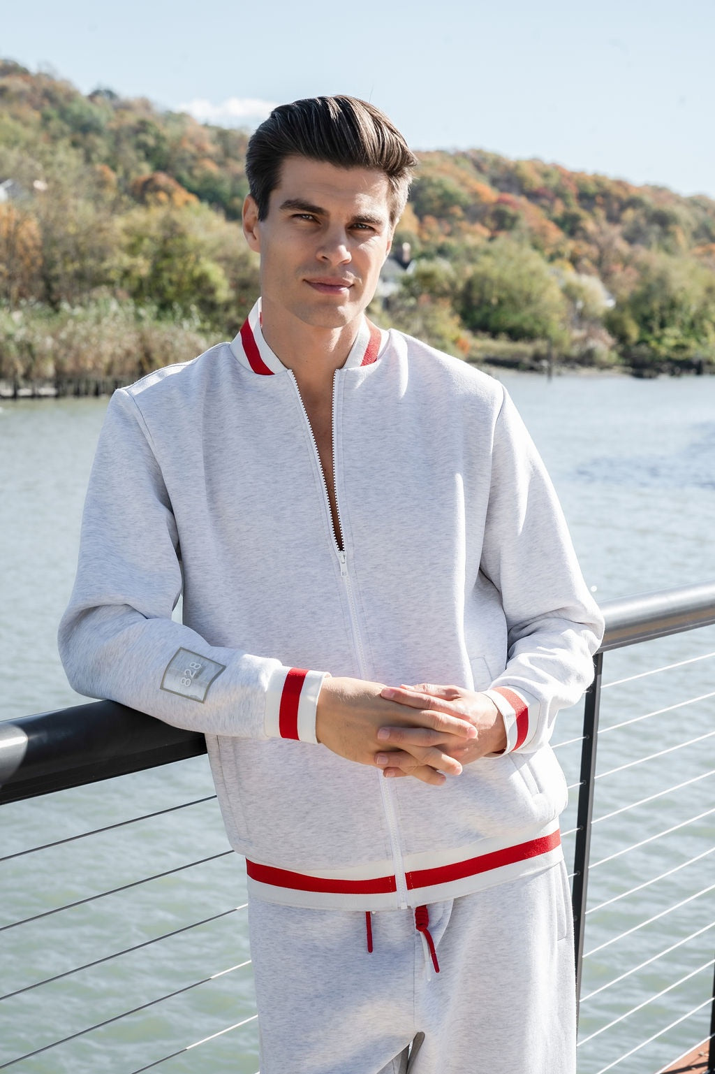 Aspen Jacket- Puff Heather grey