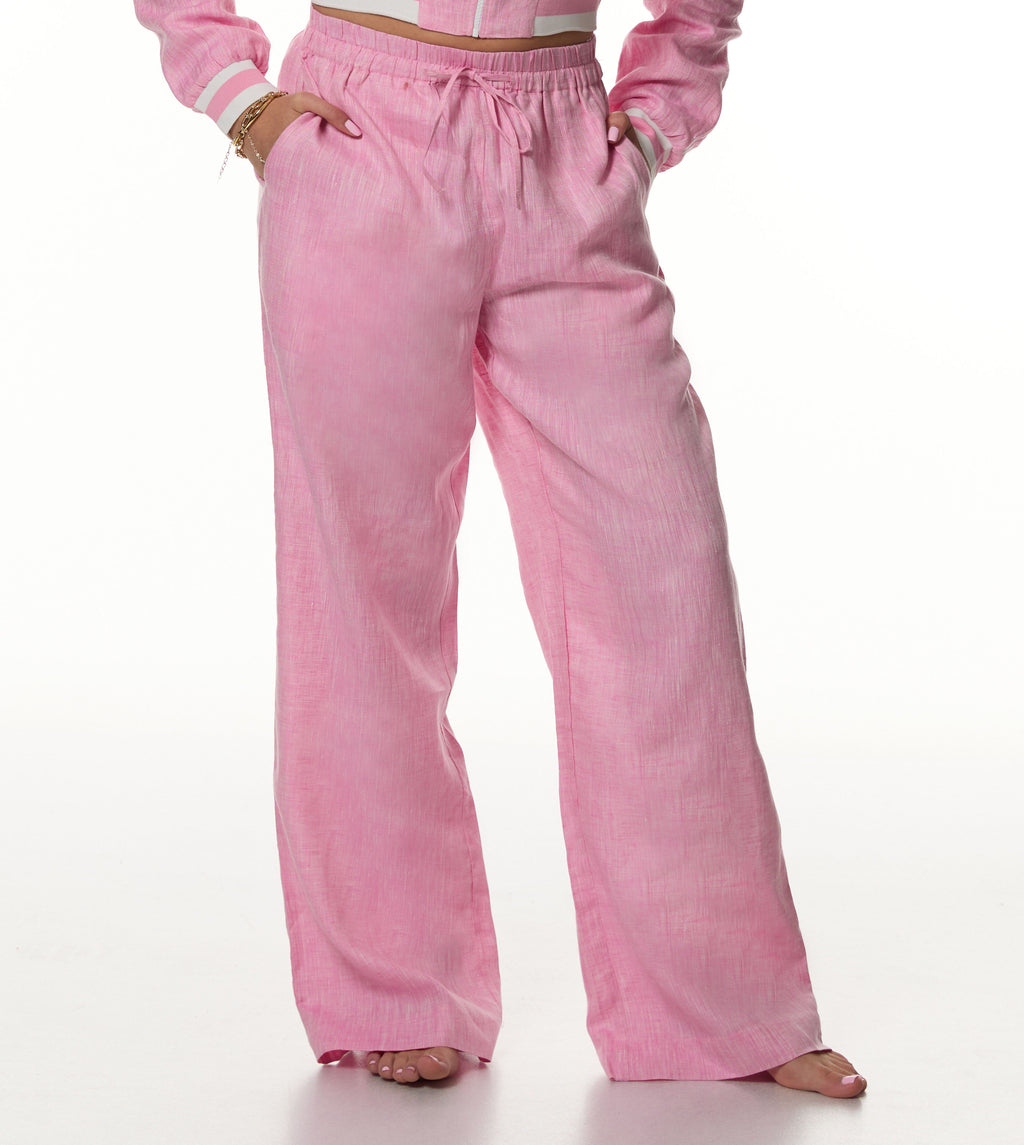 Wide linen Pants