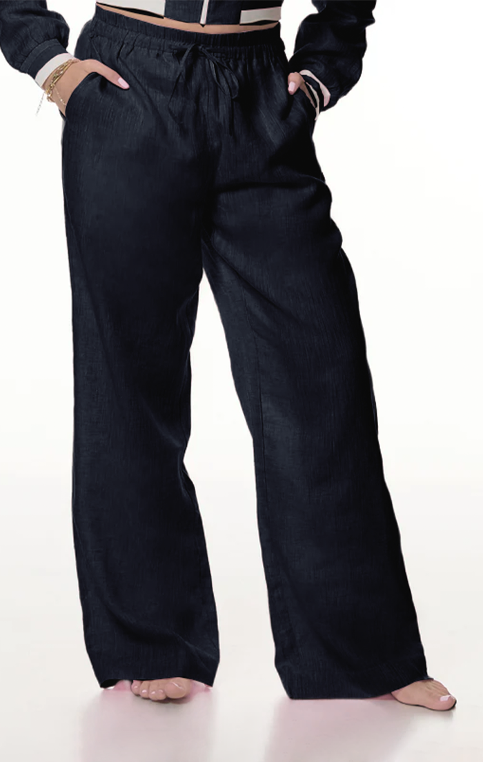 Black linen Pant
