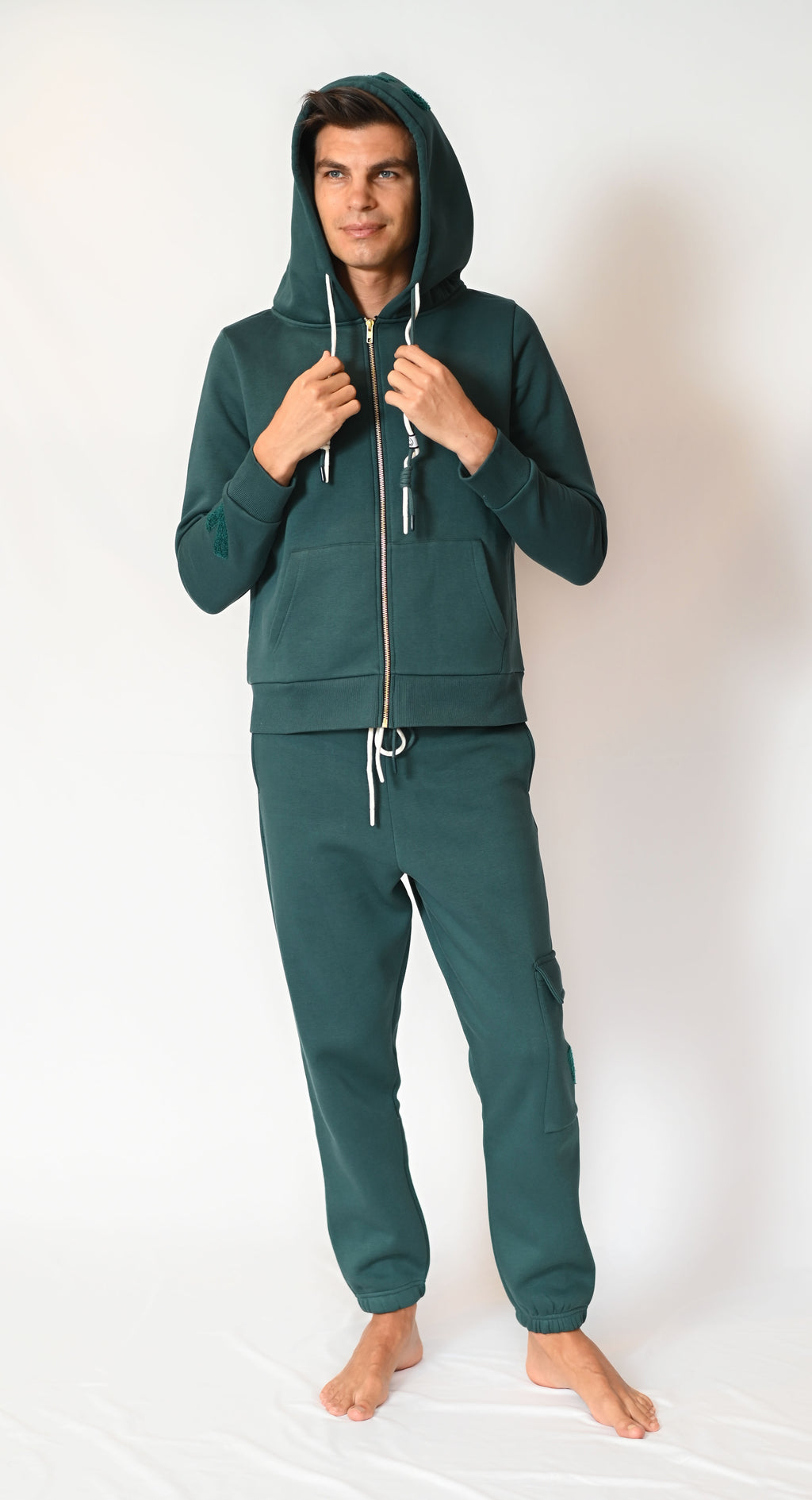 Zipper Hoodie - Butter Cream - Men