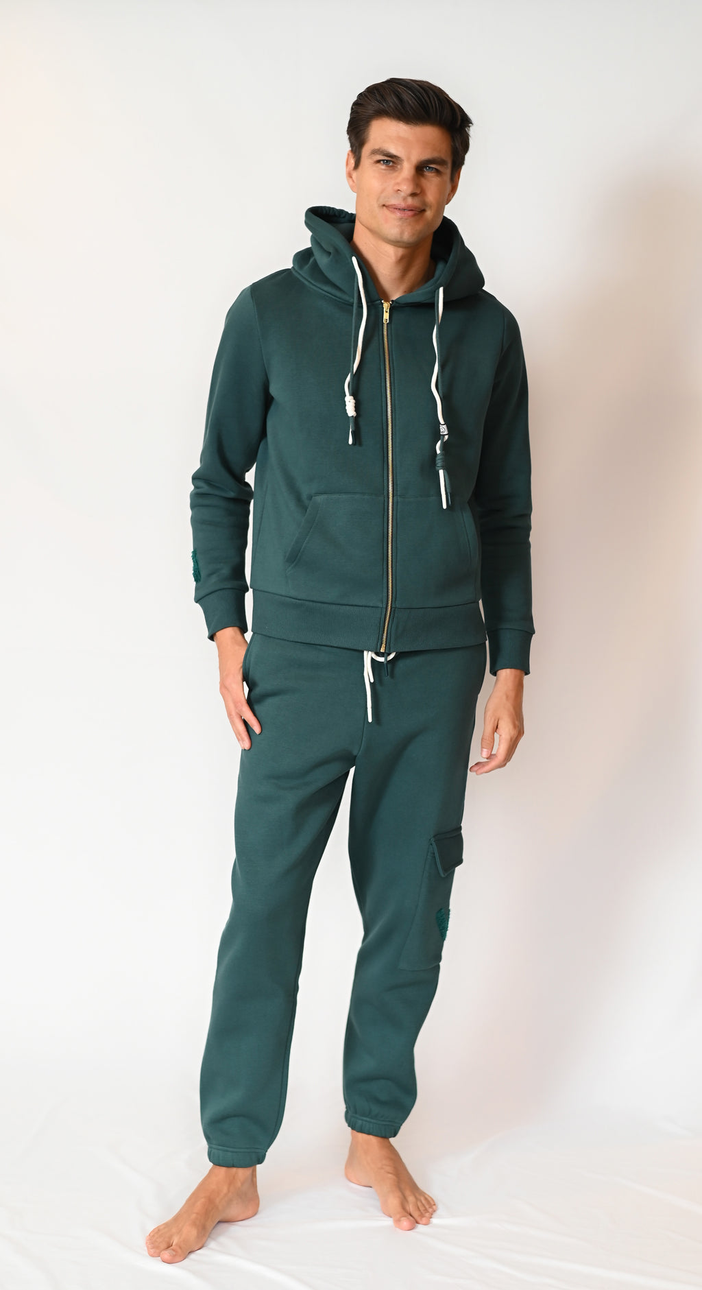 Zipper Hoodie - Butter Cream - Men