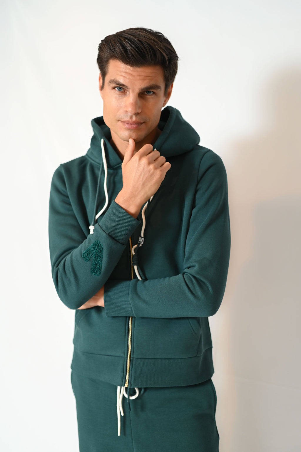Zipper Hoodie - Butter Cream - Men