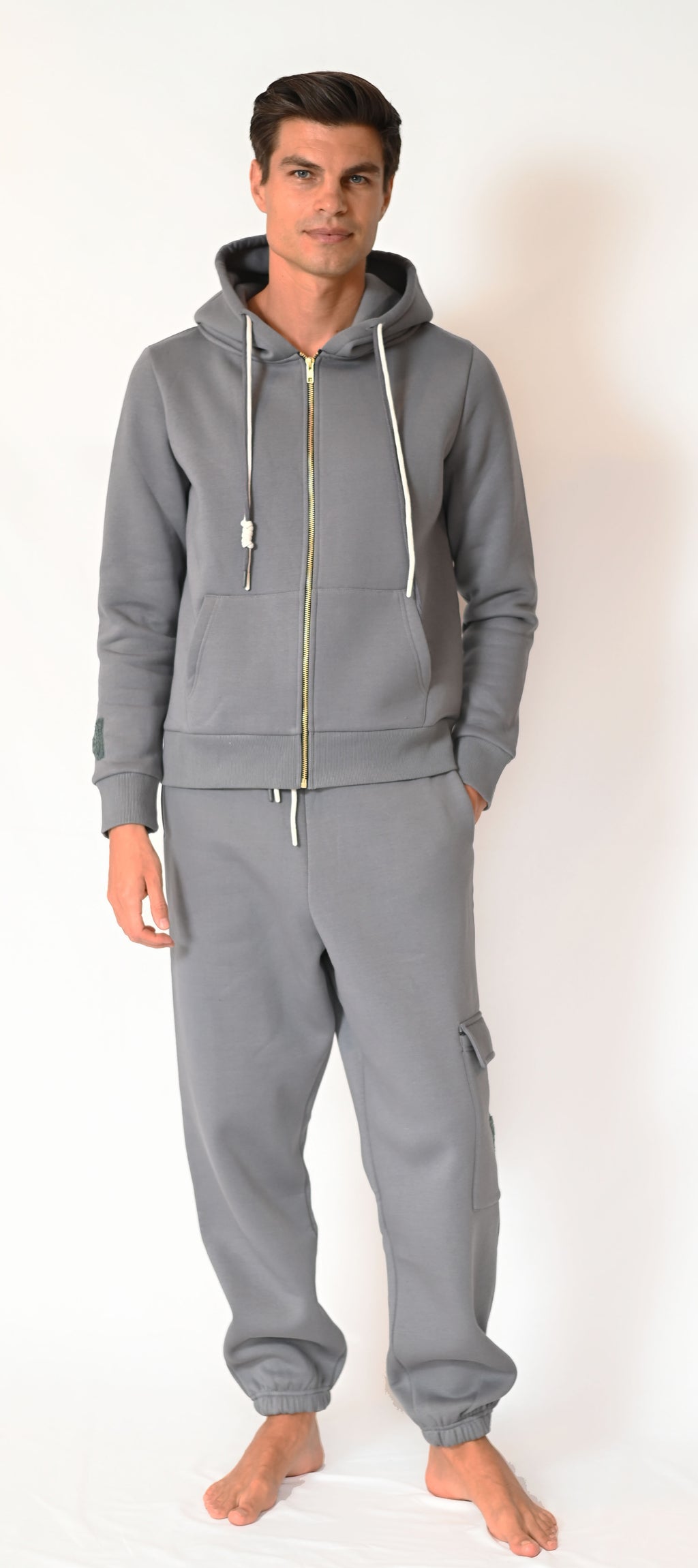 Zipper Hoodie - Butter Cream - Men